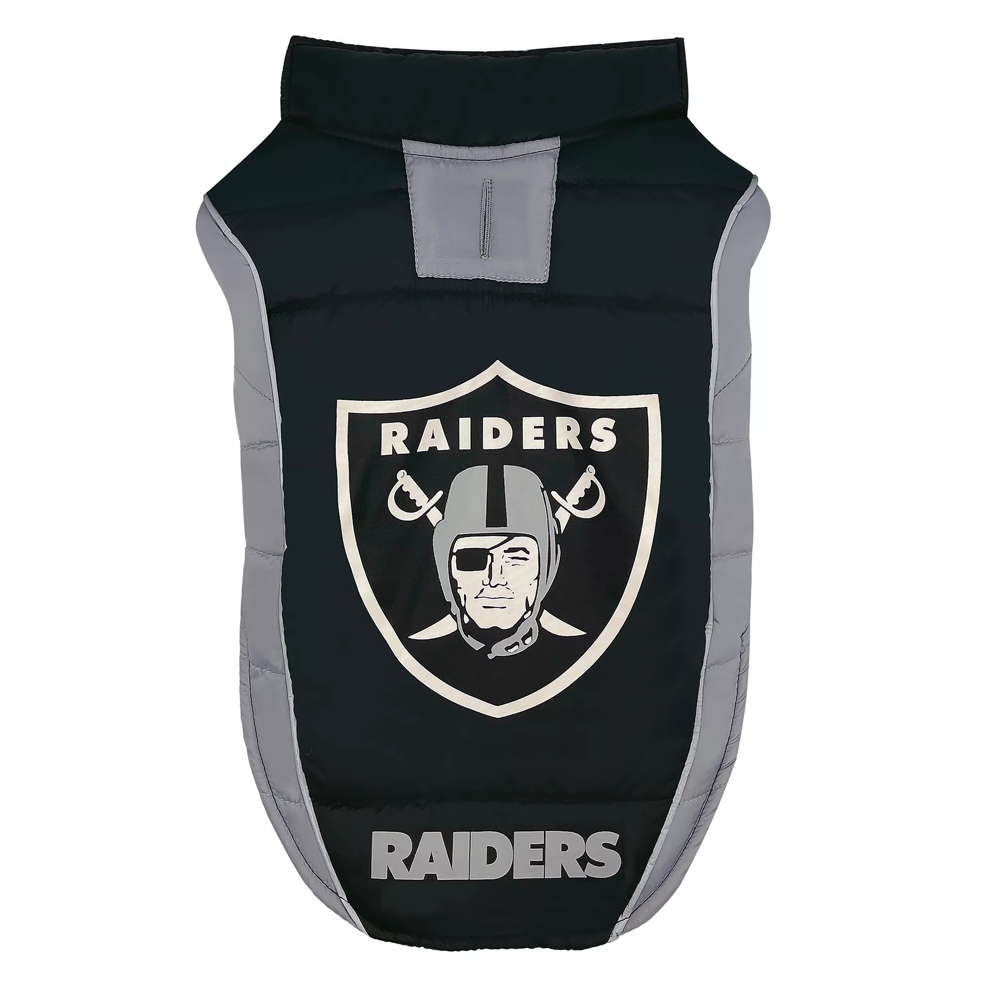 Pets First Las Vegas Raiders Puffer Pet Vest