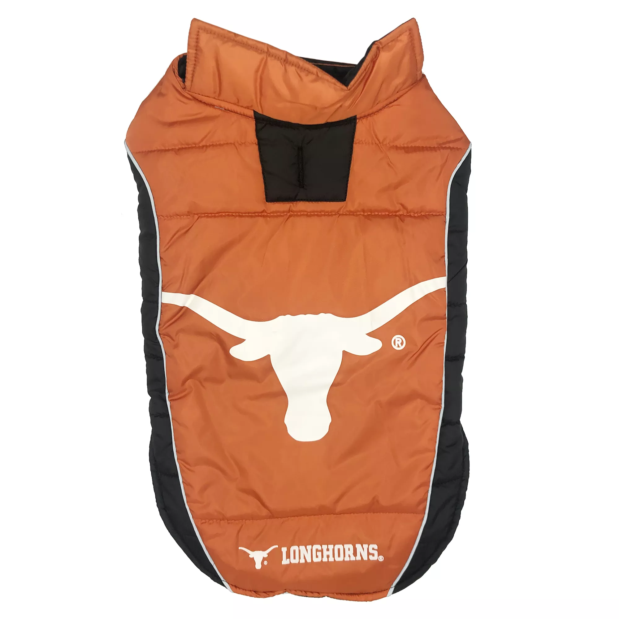 Pets First Texas Longhorns Puffer Pet Vest