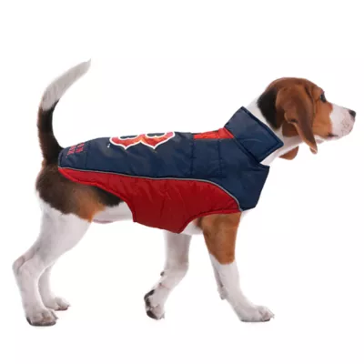 Product Pets First Boston Red Sox Puffer Pet Vest
