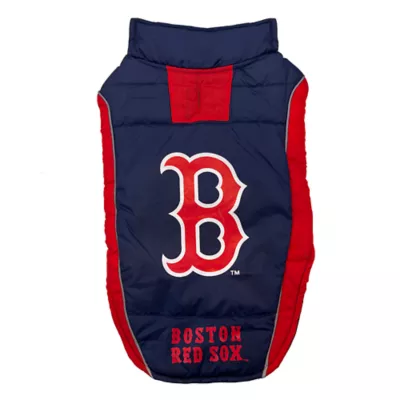 Pets First Boston Red Sox Puffer Pet Vest - Image 1