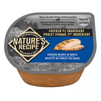 Product Nature's Recipe Grain Free Wet Dog Food - Chicken in Broth