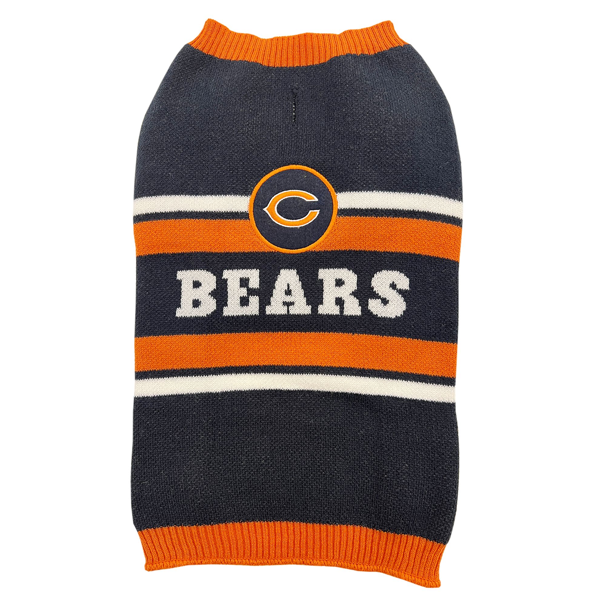 Pets First Chicago Bears Pet Dog Sweater, Size: XL | PetSmart