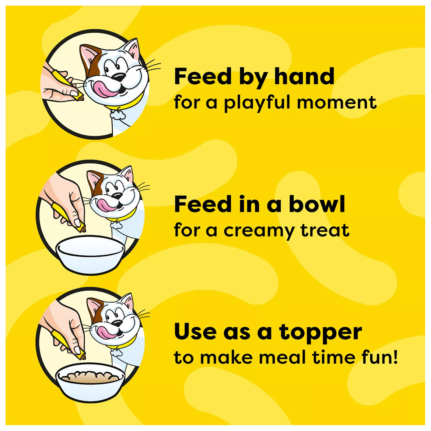 Temptations Creamy Puree Adult Cat Treats Chicken Flavour