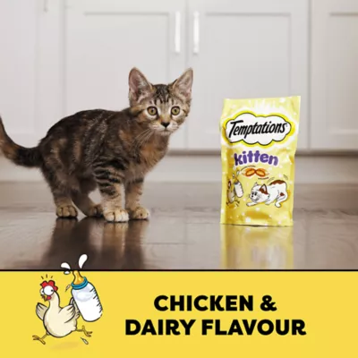 Product Temptations Kitten Treats - Chicken & Dairy Flavour