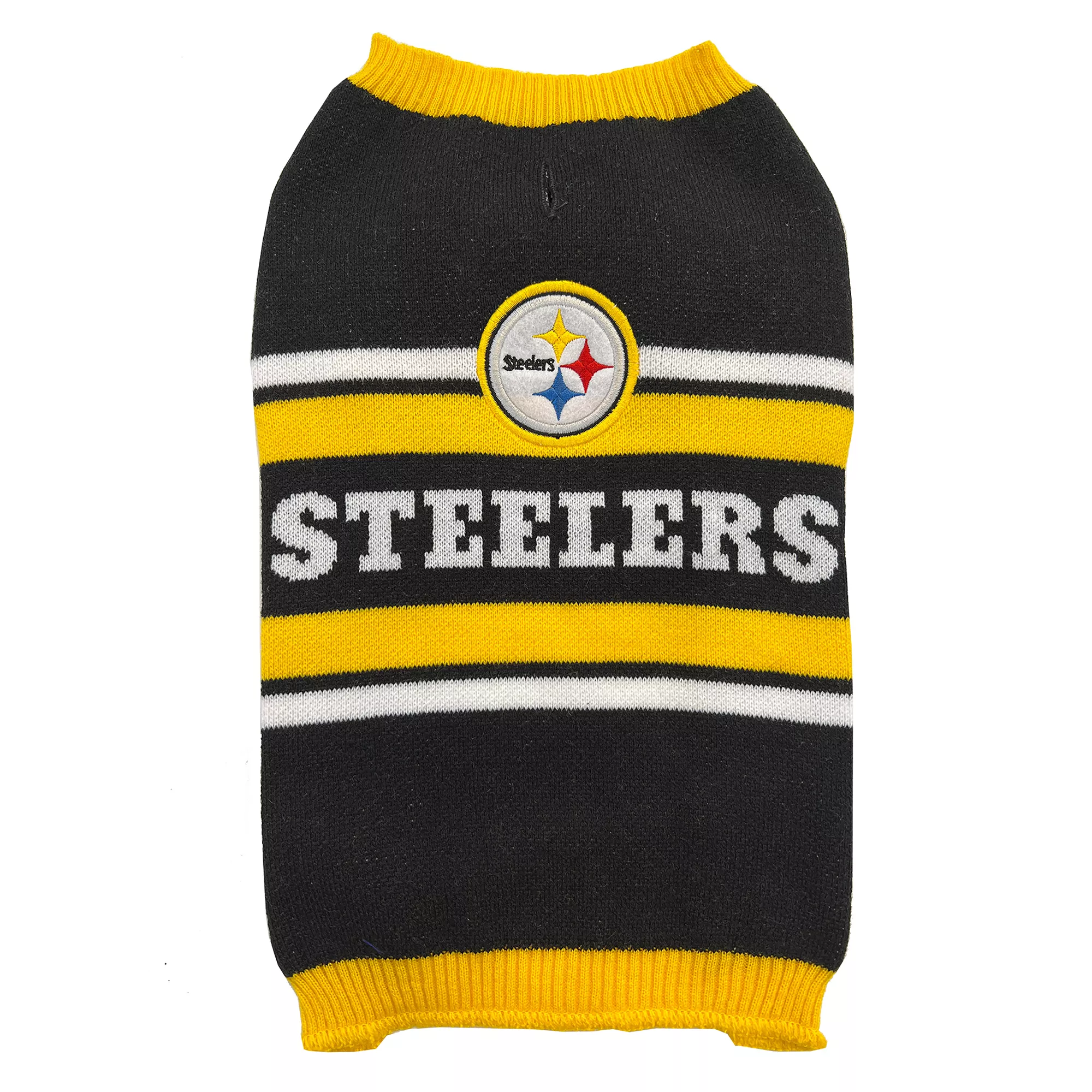 Pets First Pittsburgh Steelers Pet Sweater