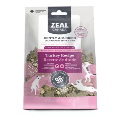 Product Zeal Air-Dried Dog Food - Turkey