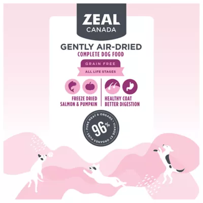 Product Zeal Air-Dried Dog Food - Turkey