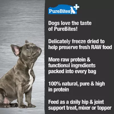 Product PureBites+ Freeze Dried Dog Treats - Hip & Joint