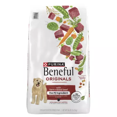 Purina Beneful Originals Adult Dog Dry Food - Farm Raised Beef