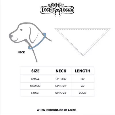 Product Snoop Doggie Doggs Classic Snoop Dogg Bandana - 2 Pack