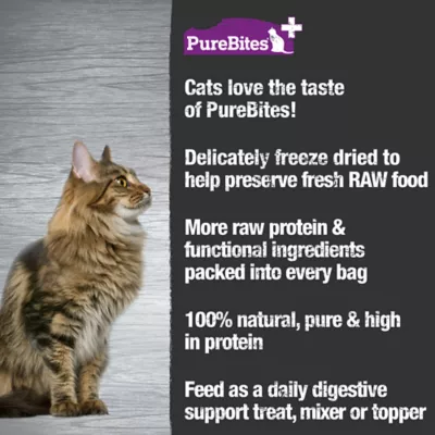 Product PureBites+ RAW Freeze Dried Gut & Digestion Cat Treats - Chicken