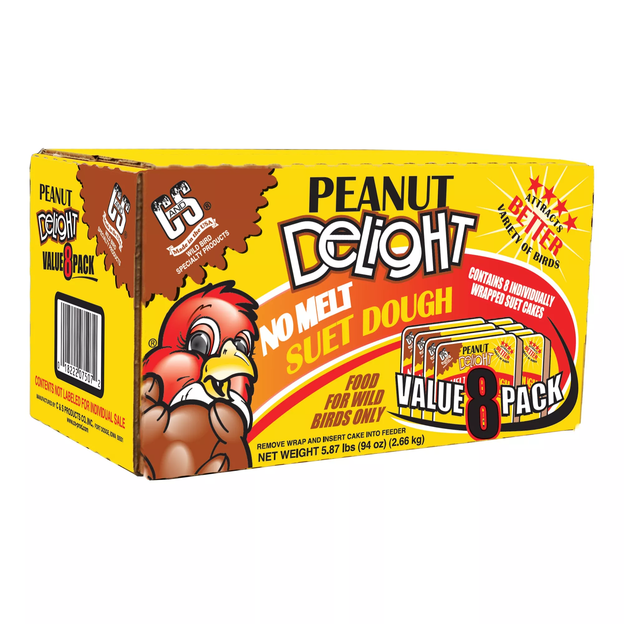 C&S Peanut Delight Suet Dough