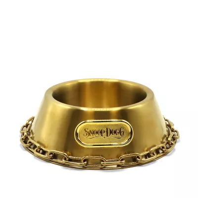 Product Snoop Doggie Doggs Off The Chain Dog Bowl