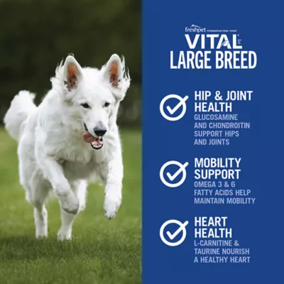 Product FreshPet Vital Large Breed Adult Fresh Dog Food - Chicken, Beef, Egg & Salmon Recipe 5 LB