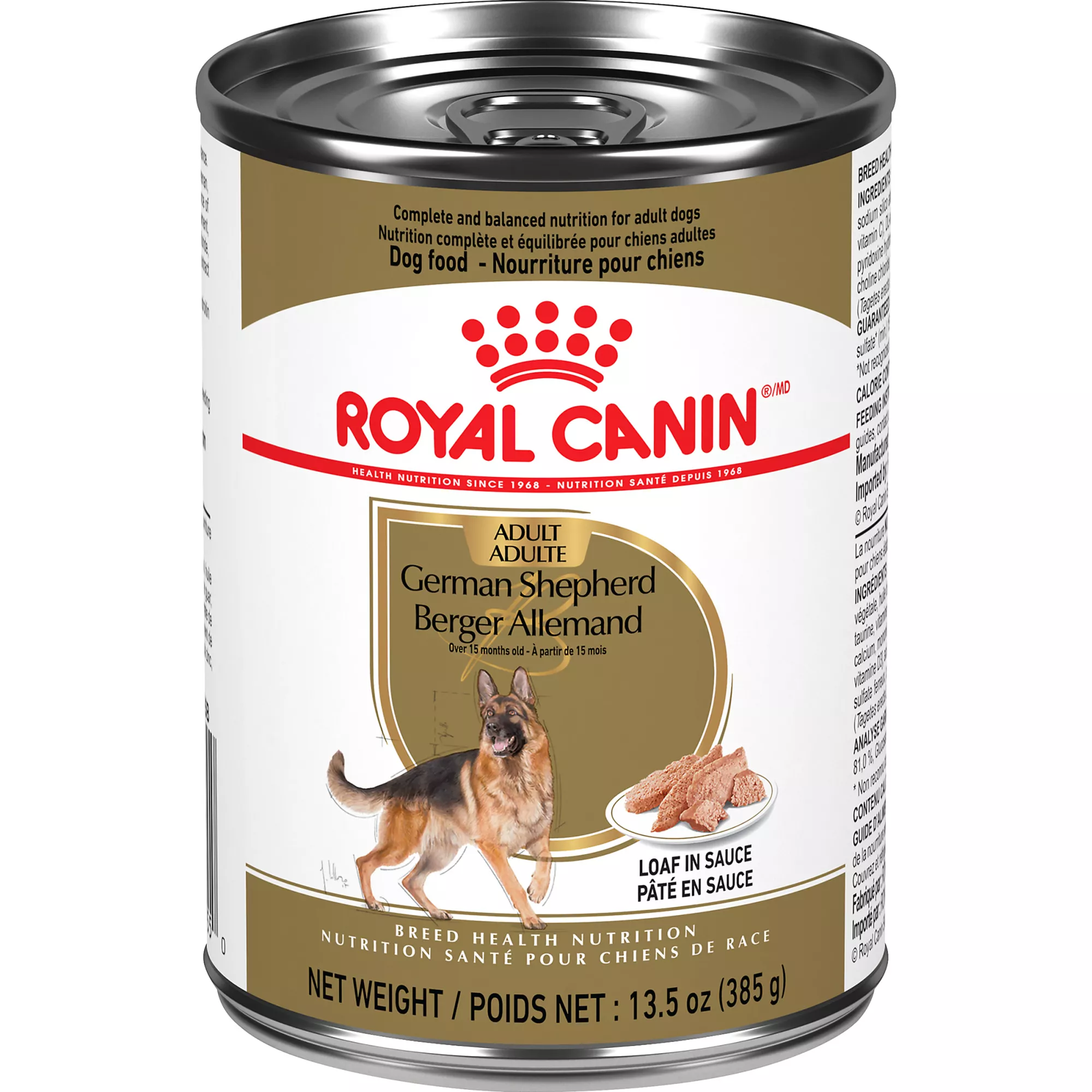 Royal Canin Breed Health Nutrition German Shepherd Adult Canned Dog Food  - Chicken & Pork