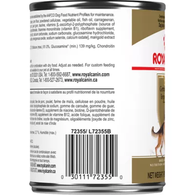 Product Royal Canin Breed Health Nutrition German Shepherd Adult Canned Dog Food  - Chicken & Pork