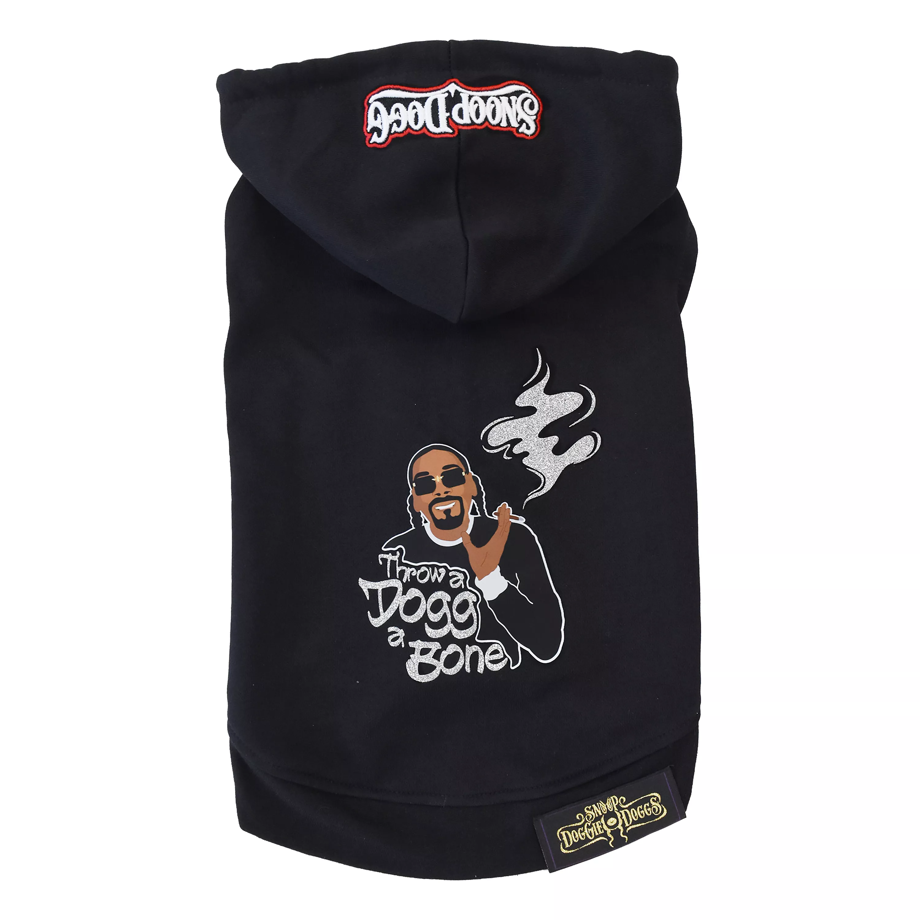 Snoop Doggie Doggs Throw a Dogg a Bone Dog Hoodie