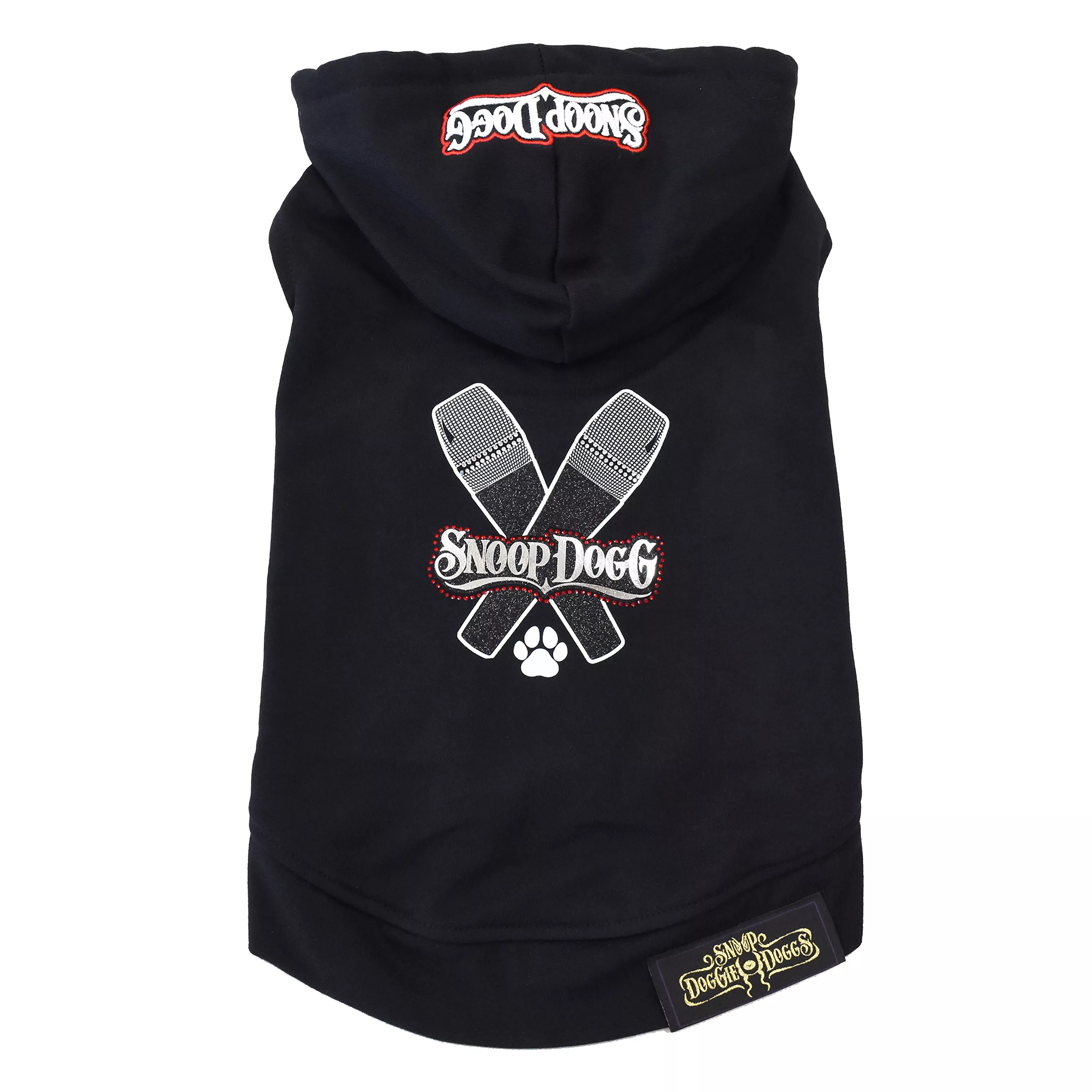 Snoop Doggie Doggs Mic Drop Dog Hoodie