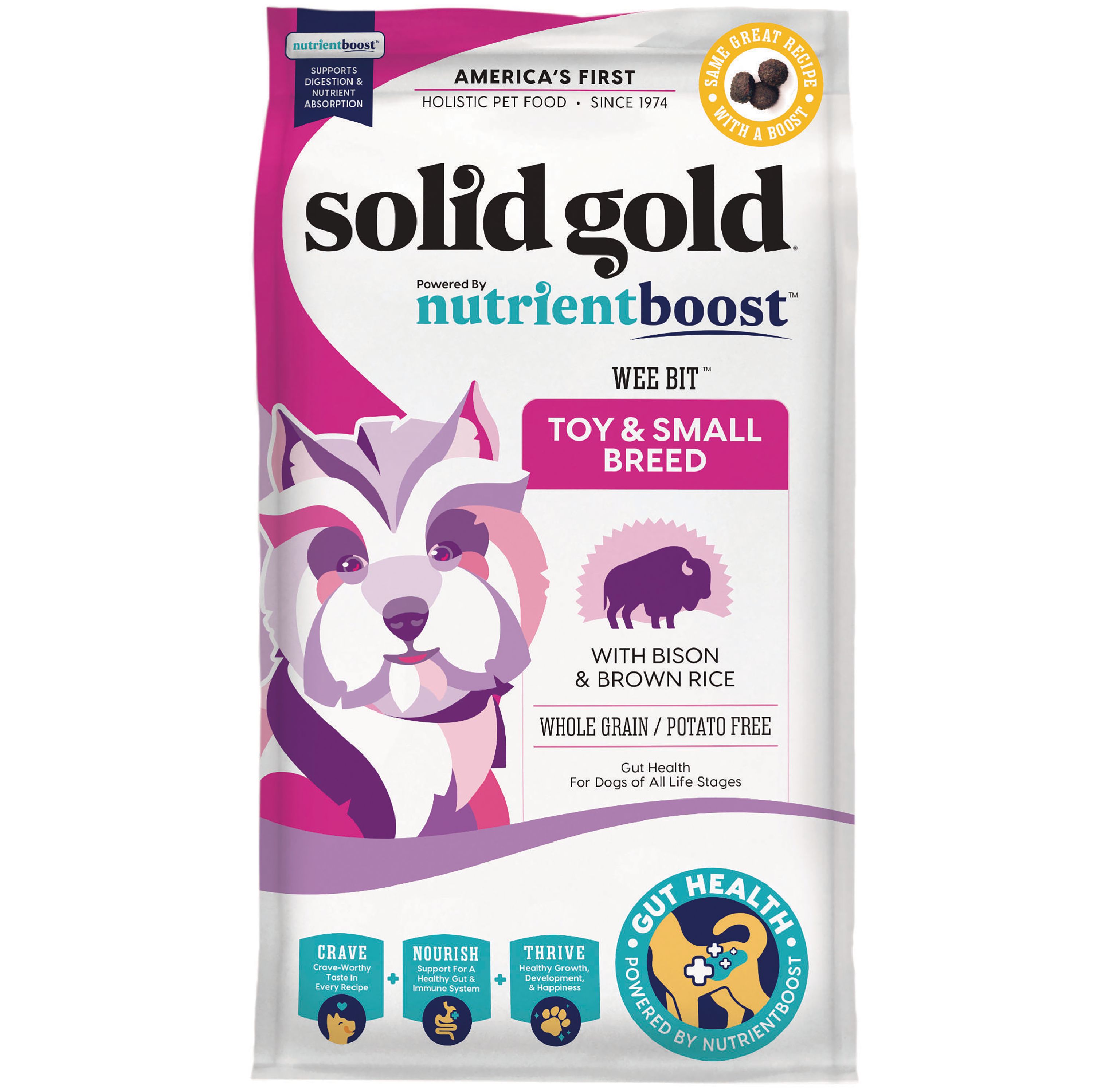 Solid gold store dry dog food