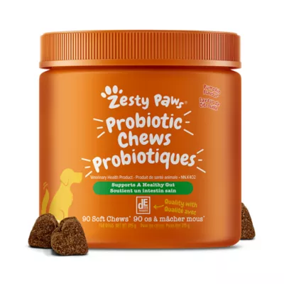 Product Zesty Paws  Probiotic Chews - Pumpkin