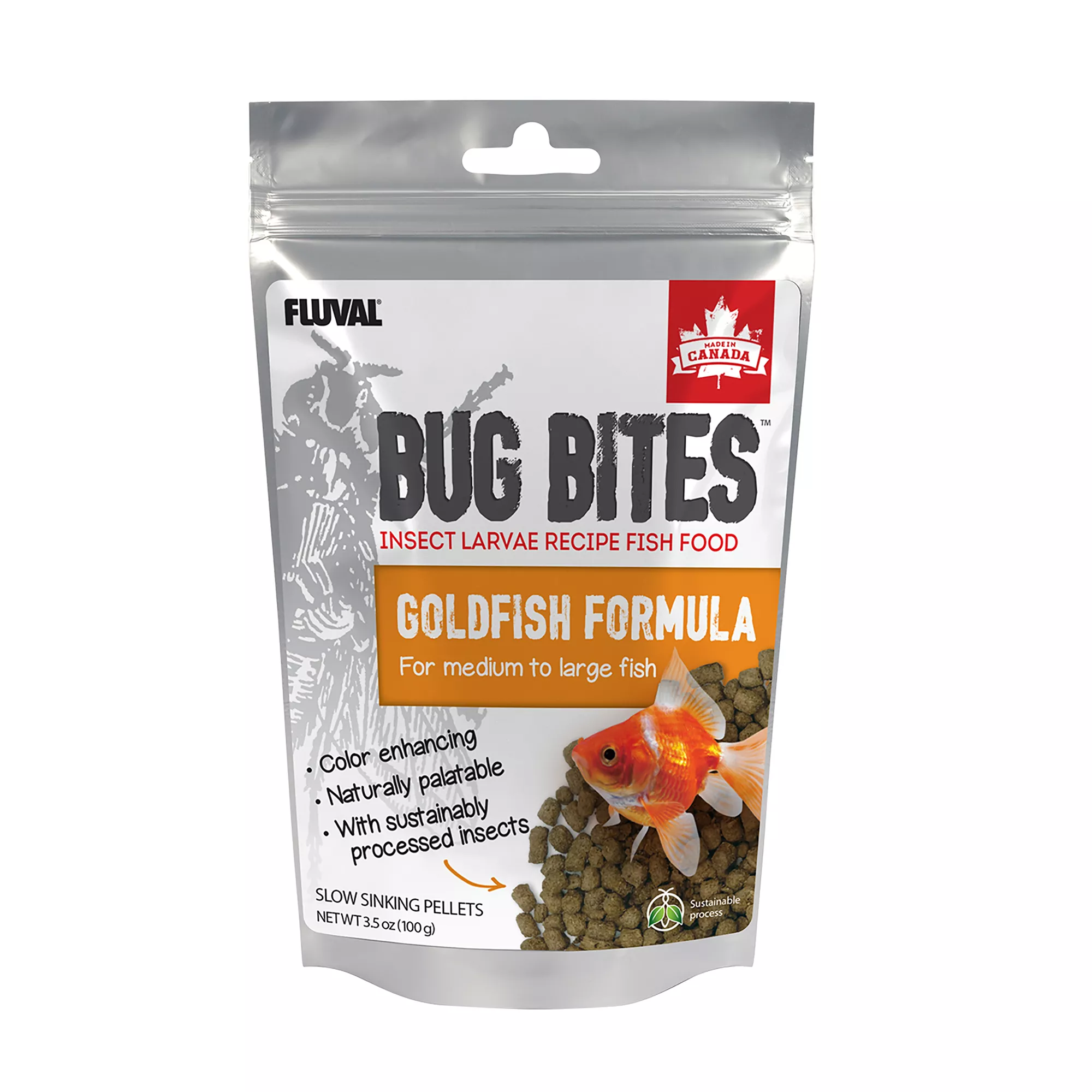 Fluval® Bug Bites Goldfish Pellets