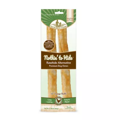 Nothin' to Hide wholesome chews - Chicken. 2 counts - Image 1