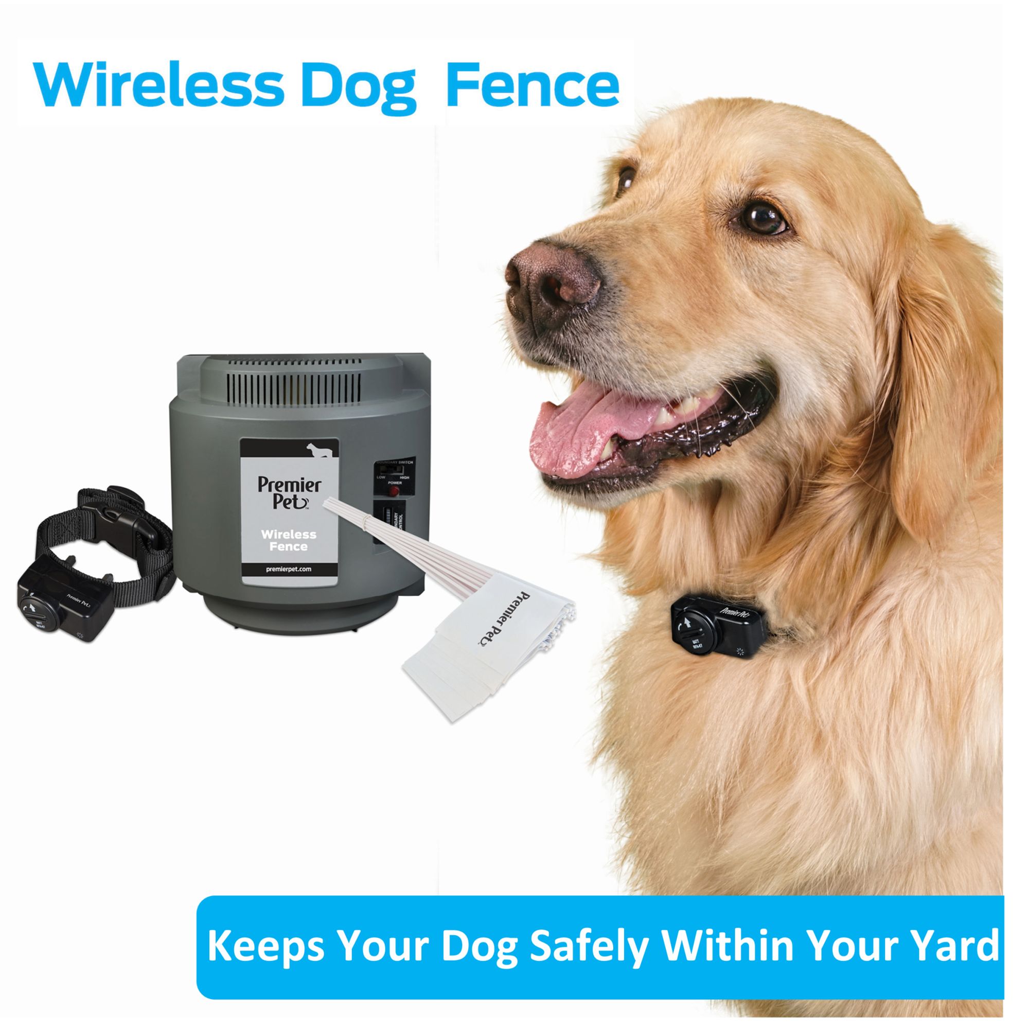 PetSafe Wireless Fence Receiver & Collar For Dogs Over 8 Lb. - Power  Townsend Company