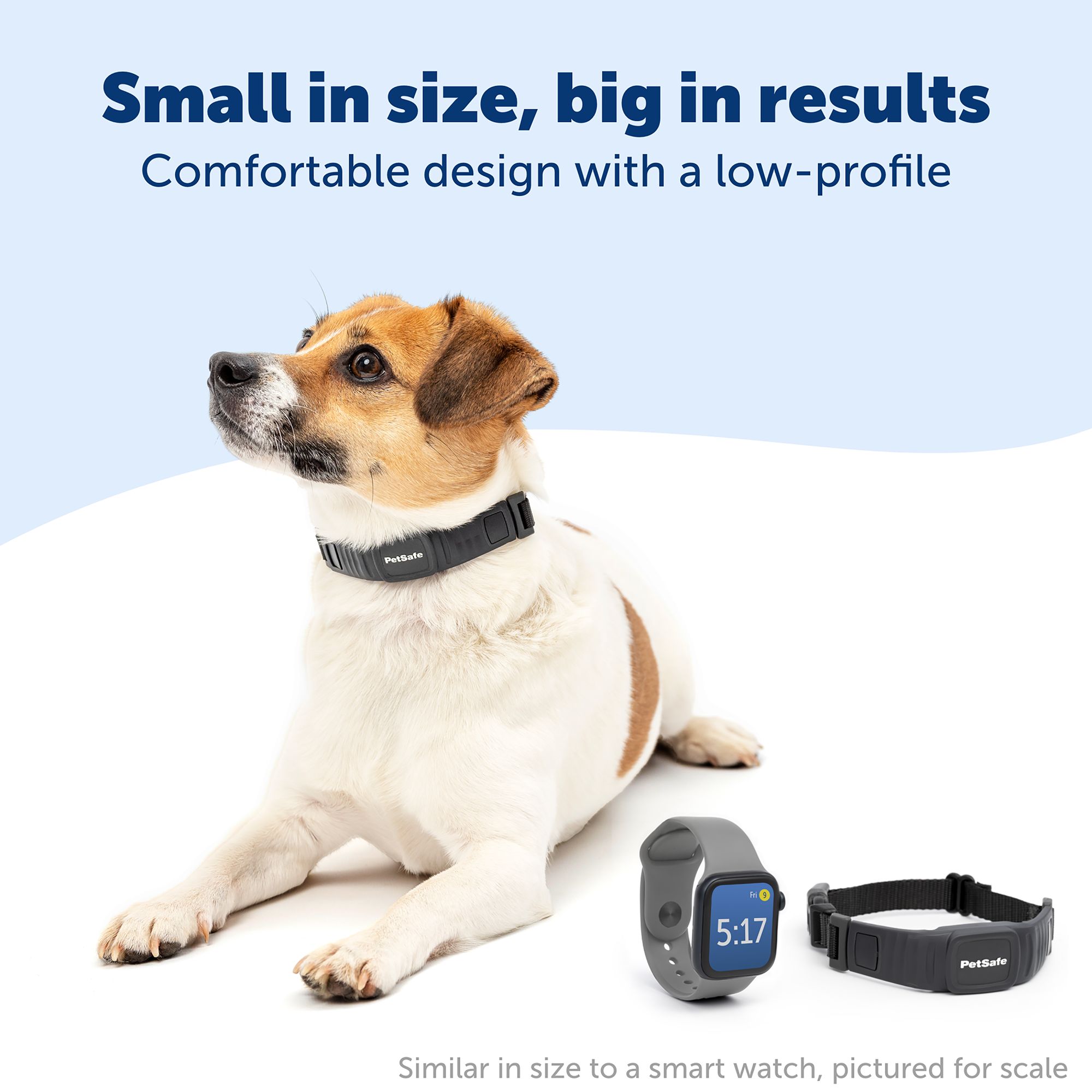 Ultra-Small Anti-Bark Collar For Small Dogs 5-15lbs - 1300ft Remote Training Collar