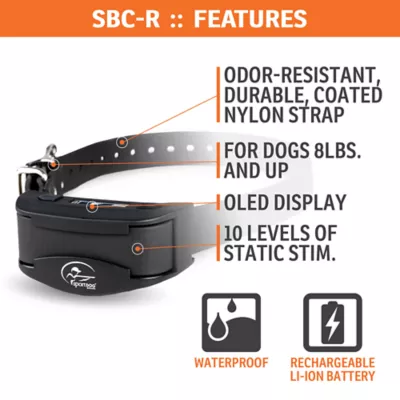 Product SportDOG® Brand NoBark Bark Collar - Shock Collar -  3 Modes of Operation - Dogs 8 lbs +