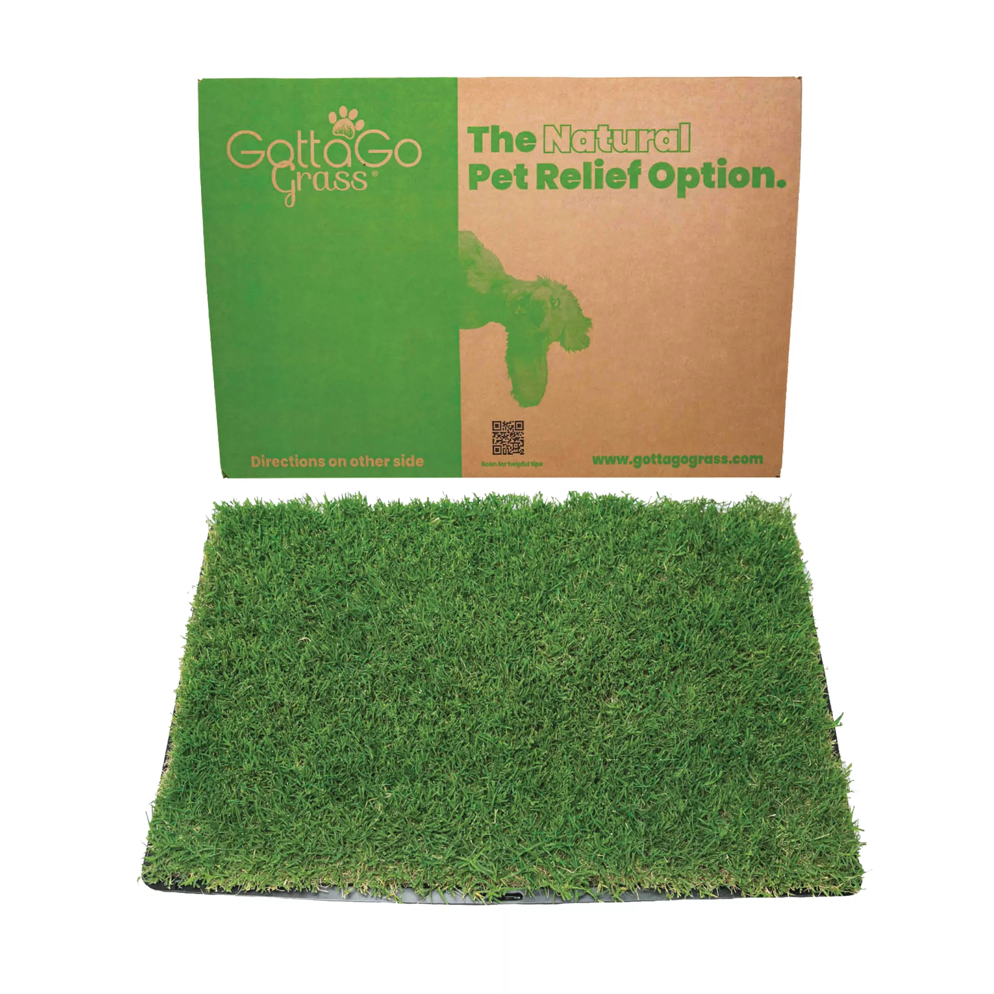 Gotta Go Grass The Natural Relief Dog Potty Pads, 16-in x 24-in