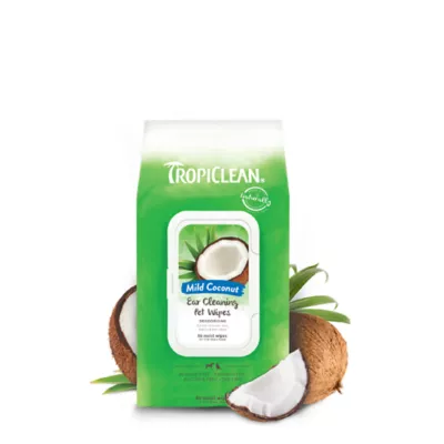 Product TropiClean® Mild Coconut Ear Cleaning Wipes