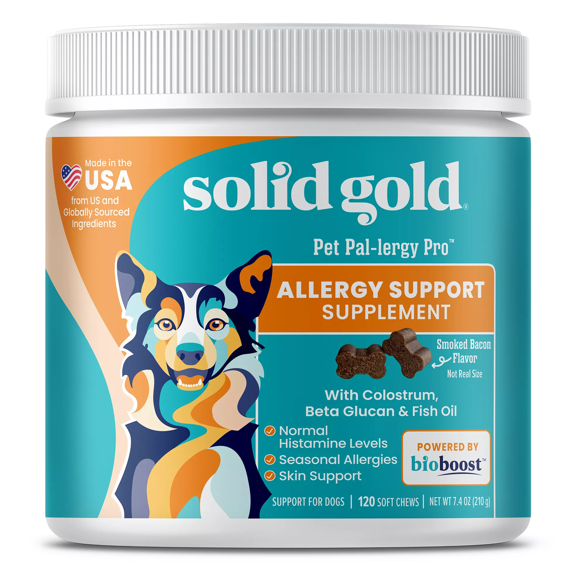 Solid Gold Pet Pal-ergy Pro Allergy - 120 Count