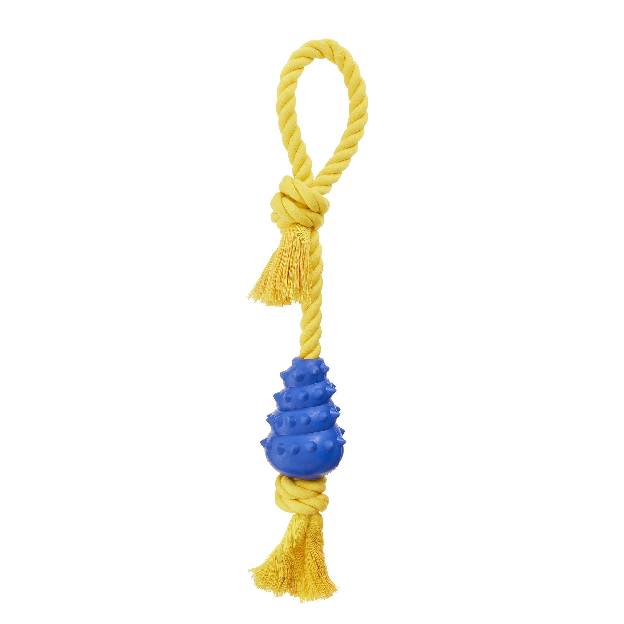 multi colour rope toy