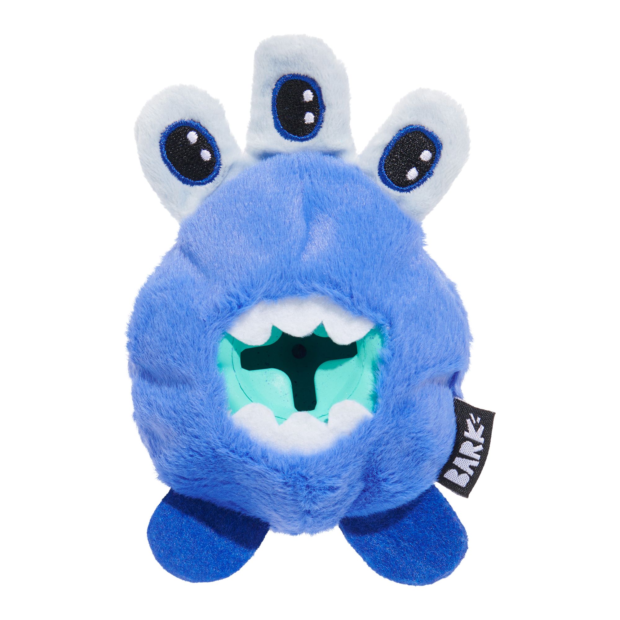 blue plush alien dog toy