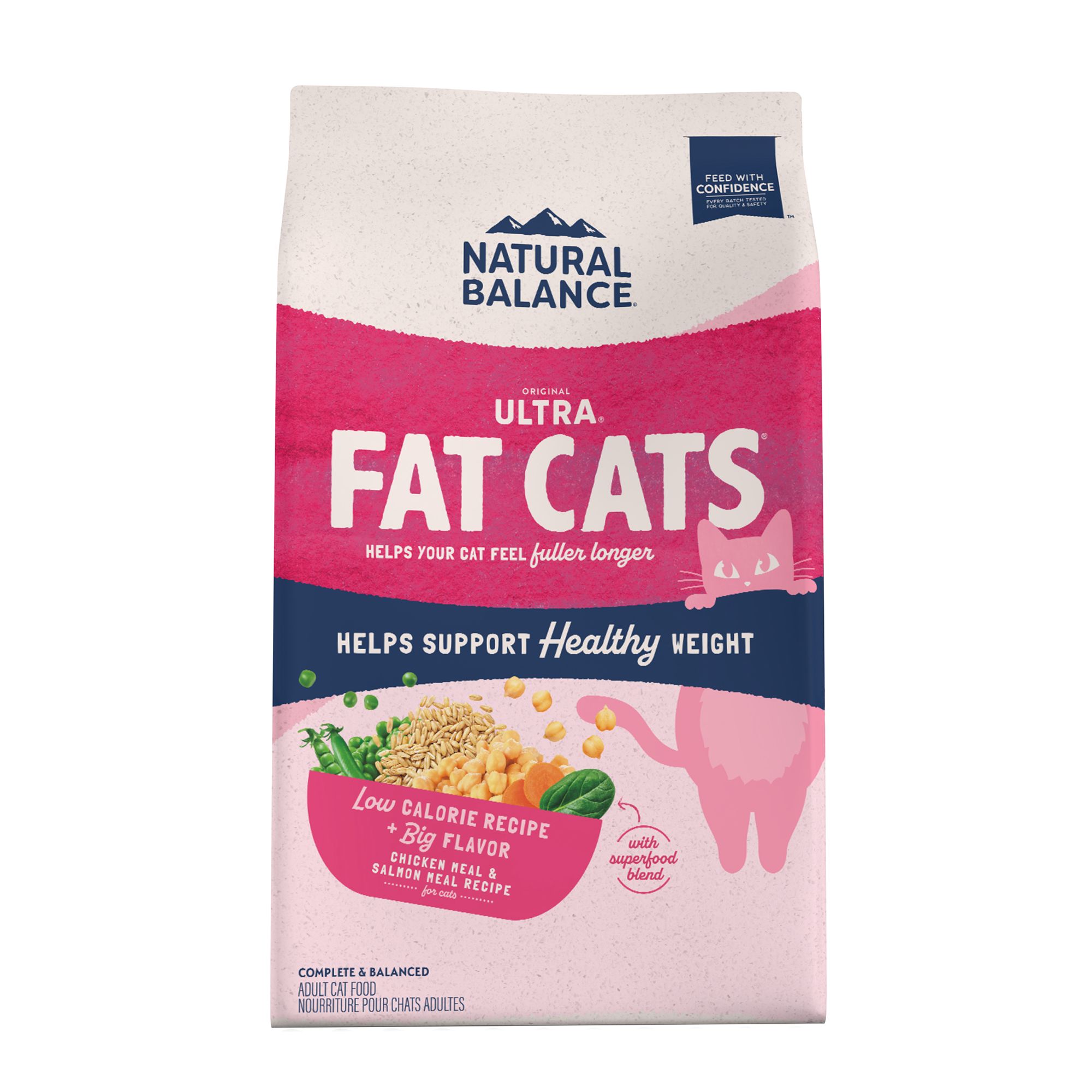 Natural Balance Fat Cats Adult Cat Food Weight Control Chicken