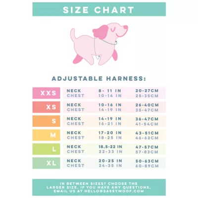 Sassy Woof Sweets & Pawfee Dog Harness - Image 3