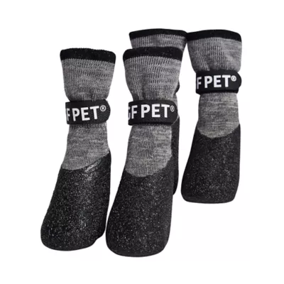 GF PET® Charcoal Grey Waterproof All Terrain Dog Booties - Image 1