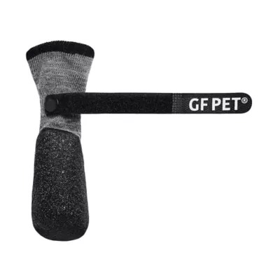GF PET® Charcoal Grey Waterproof All Terrain Dog Booties - Image 3