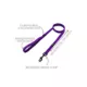 Product Sassy Woof Neon Purple Dog Leash: 5-ft long