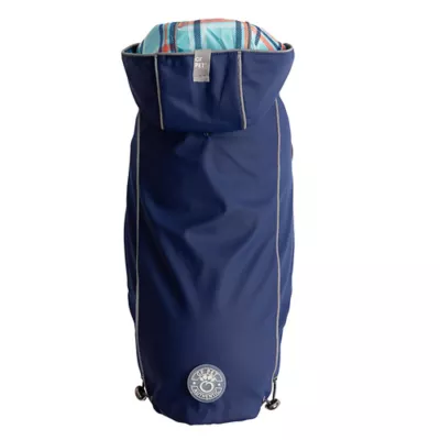 GF PET® Elasto-fit® Plaid Reversible Dog Raincoat - Image 1