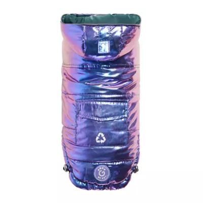 GF PET® Elasto-fit® Iridescent Recycled Dog Parka - Image 1