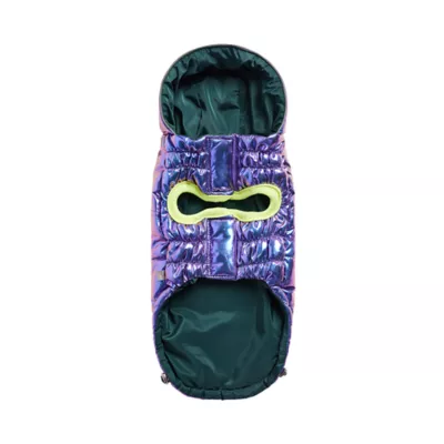 GF PET® Elasto-fit® Iridescent Recycled Dog Parka - Image 2
