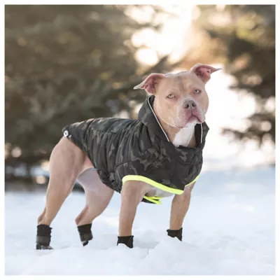 GF PET® Elasto-fit® Camo Recycled Dog Parka - Image 3