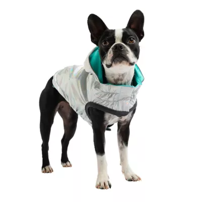 GF PET® Elasto-fit® Neon Reversible Dog Raincoat - Image 2