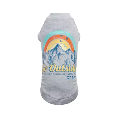 GF PET® Go Outside Graphic Dog Tee - Image 1