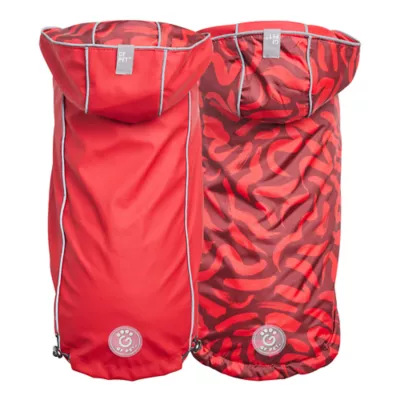 GF PET® Elasto-fit® Reversible Dog Raincoat - Image 1