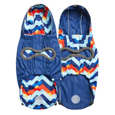 GF PET® Elasto-fit® Printed Reversible Dog Raincoat - Image 3
