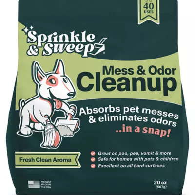 Product Sprinkle & Sweep Ultimate Pet Mess Absorbent & Odor Eliminator