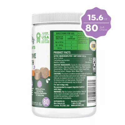Product Greenies Digestive Health Supplements