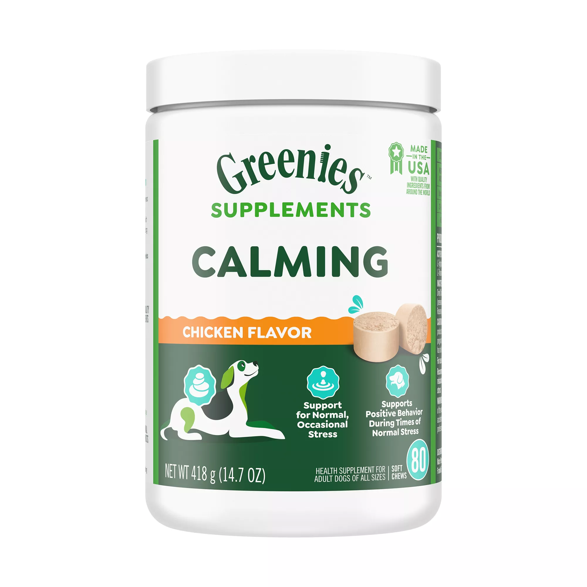 Greenies Calming Supplements